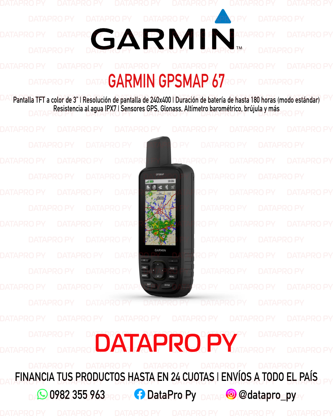 GPS Garmin GPSMAP 67